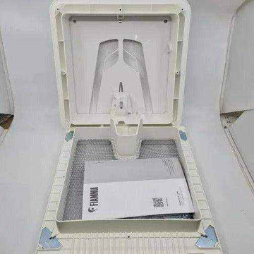 Fiamma Vent 28 White Neutral Roof Hatch Complete 280mm x 280mm - Everything Caravans