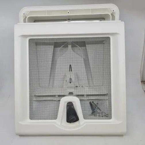Fiamma Vent 28 White Neutral Roof Hatch Complete 280mm x 280mm - Everything Caravans