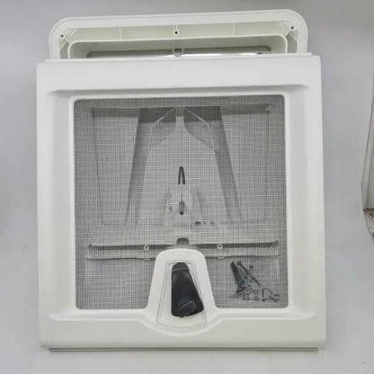 Fiamma Vent 28 White Neutral Roof Hatch Complete 280mm x 280mm - Everything Caravans
