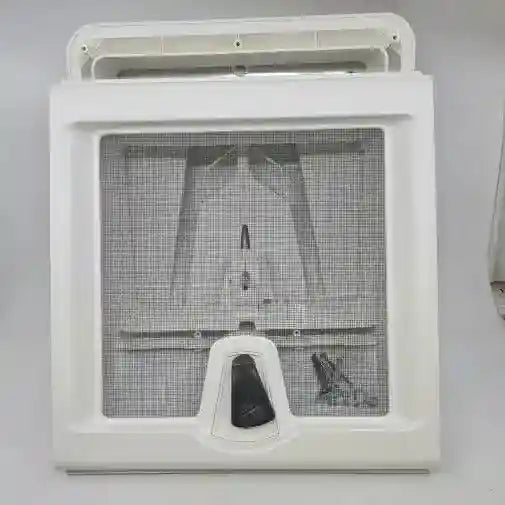 Fiamma Vent 28 White Neutral Roof Hatch Complete 280mm x 280mm - Everything Caravans