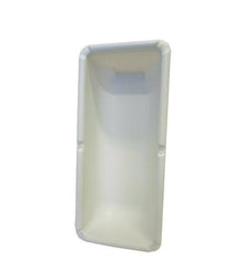 Fire Extinguisher Holder White 3mm ABS Plastic - Everything Caravans