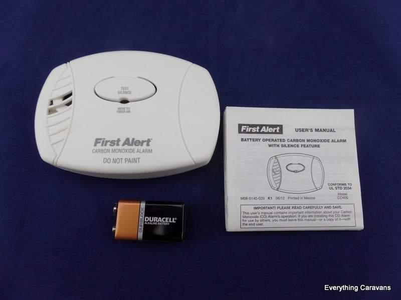 First Alert Battery Operated Carbon Monoxide Alarm - Everything Caravans