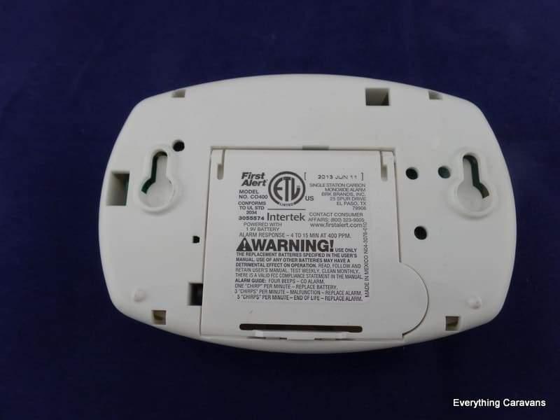 First Alert Battery Operated Carbon Monoxide Alarm - Everything Caravans