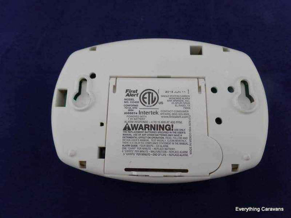 First Alert Battery Operated Carbon Monoxide Alarm - Everything Caravans
