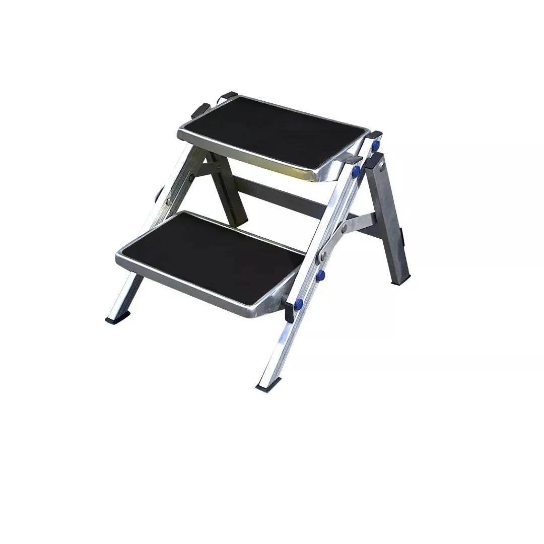 Folding 2 Stage Caravan Step with 150Kg Weight Rating - Everything Caravans