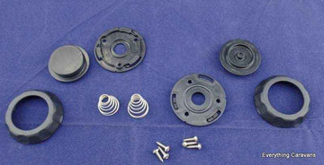 Froli Magnetic Door Retainer Black German Made - Everything Caravans