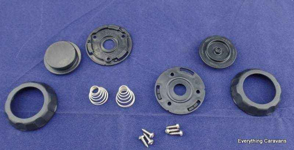 Froli Magnetic Door Retainer Black German Made - Everything Caravans