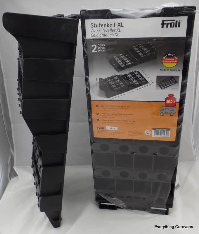 Froli Xl Wheel Leveller Ramp Set for Caravan 20 tonne Capacity - Everything Caravans