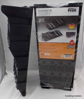 Froli Xl Wheel Leveller Ramp Set for Caravan 20 tonne Capacity - Everything Caravans