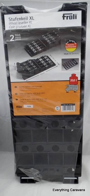 Froli Xl Wheel Leveller Ramp Set for Caravan 20 tonne Capacity - Everything Caravans