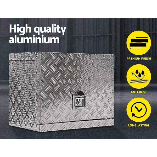 62x40X50cm Aluminium tool Box - Everything Caravans