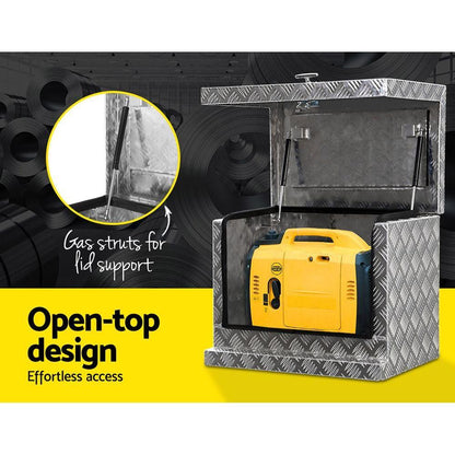62x40X50cm Aluminium tool Box - Everything Caravans
