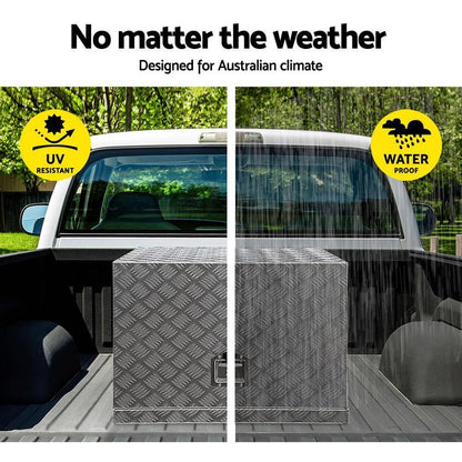 62x40X50cm Aluminium tool Box - Everything Caravans