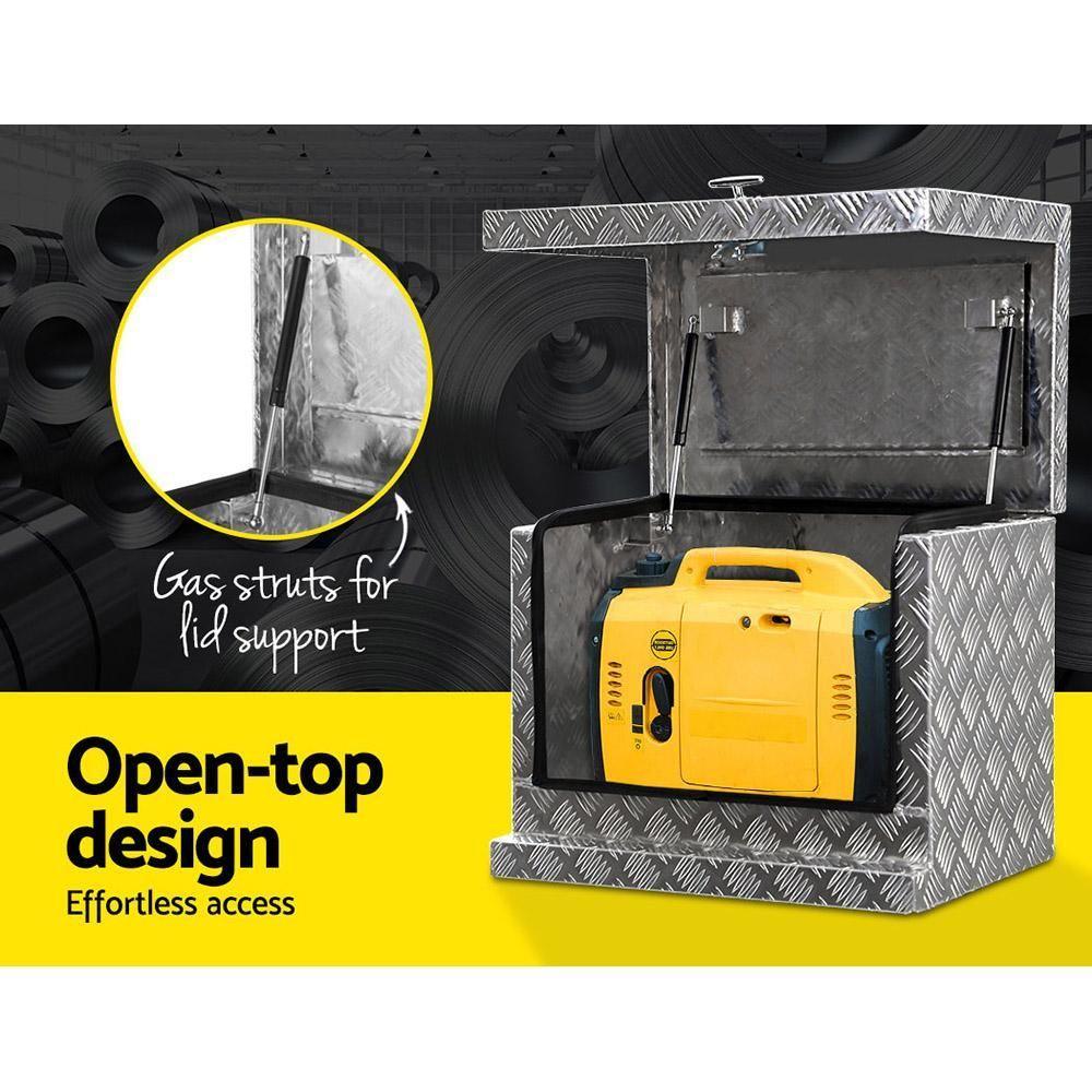62x40X50cm Aluminium tool Box - Everything Caravans