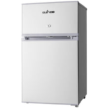 65L Upright Fridge Freezer 12v24V240v Silver - Everything Caravans