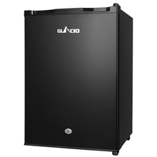 80L Upright Fridge Freezer 12v24V240v Black - Everything Caravans