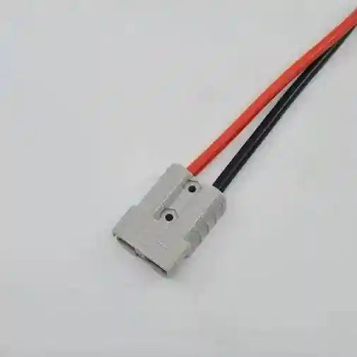 Anderson Plug with Cable to Connect to Battery with 8mm Eyelets. - Everything Caravans