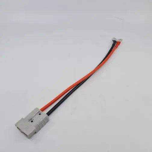 Anderson Plug with Cable to Connect to Battery with 8mm Eyelets. - Everything Caravans