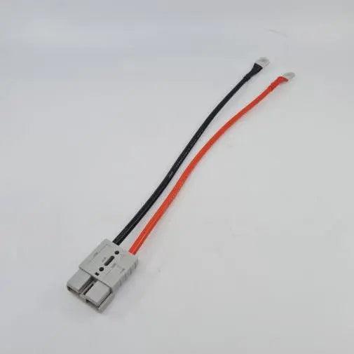 Anderson Plug with Cable to Connect to Battery with 8mm Eyelets. - Everything Caravans