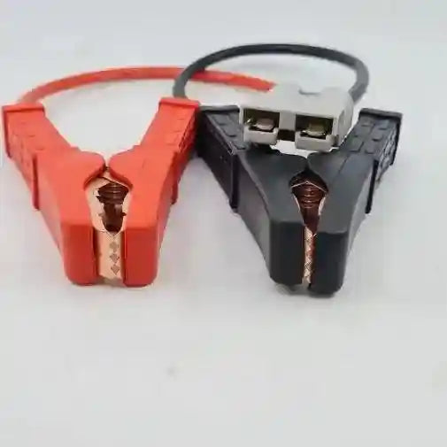 Anderson Plug with Heavy Duty Alligator Battery Clamps - Everything Caravans