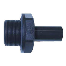 JG Plastic 12mm x 1/2" BSP Straight Male Stem Adaptor. Pm051214E - Everything Caravans
