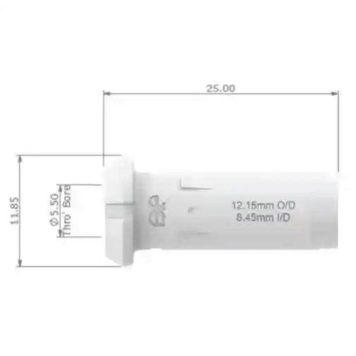 JG Watermark Tube insert 12mm Bag of 50 - Everything Caravans