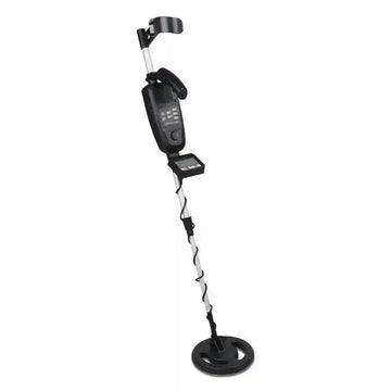 LCD Screen Metal Detector with Headphones - Black - Everything Caravans