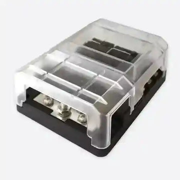 Led Fuse Box 6 Gang with Negative Bus - Everything Caravans