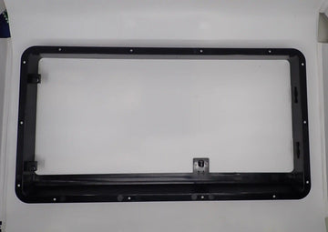 LS300-B Vent for 3 Way Fridge Dometic Caravan Fridge Black - One Vent and Frame Only - Everything Caravans