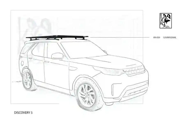 Landrover Discovery 5 K9 Roof Racks Expedition Quality - Black Friday Sale - Everything Caravans