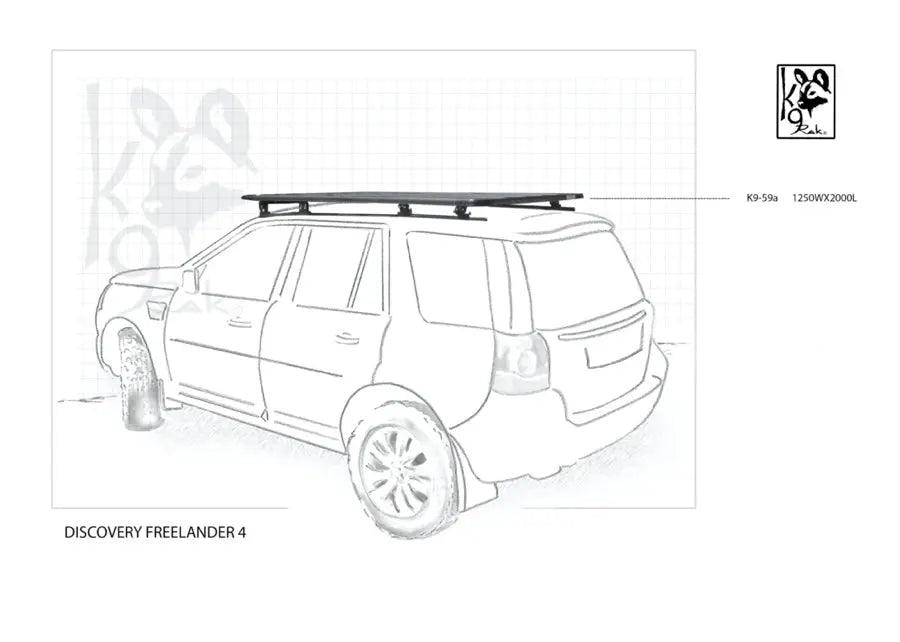 Landrover Freelander 2 K9 Roof Racks Expedition Quality - Black Friday Sale - Everything Caravans