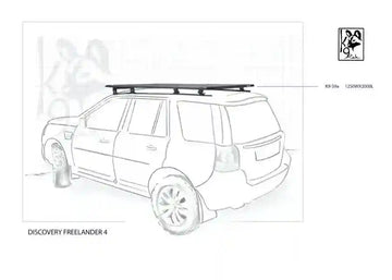 Landrover Freelander 2 K9 Roof Racks Expedition Quality - Black Friday Sale - Everything Caravans