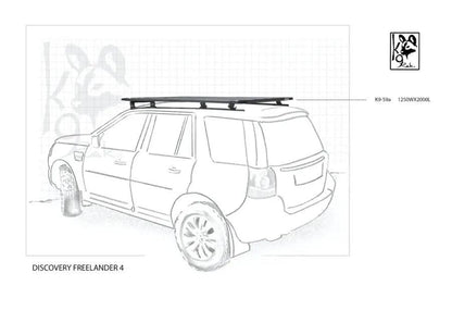 Landrover Freelander 2 K9 Roof Racks Expedition Quality - Black Friday Sale - Everything Caravans