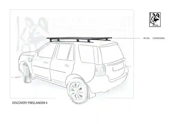 Landrover Freelander 2 K9 Roof Racks Expedition Quality - Black Friday Sale - Everything Caravans