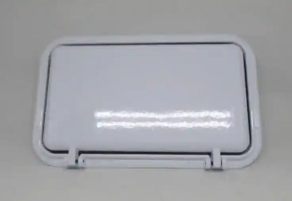 Large Scupper Vent White - Alloy - Everything Caravans