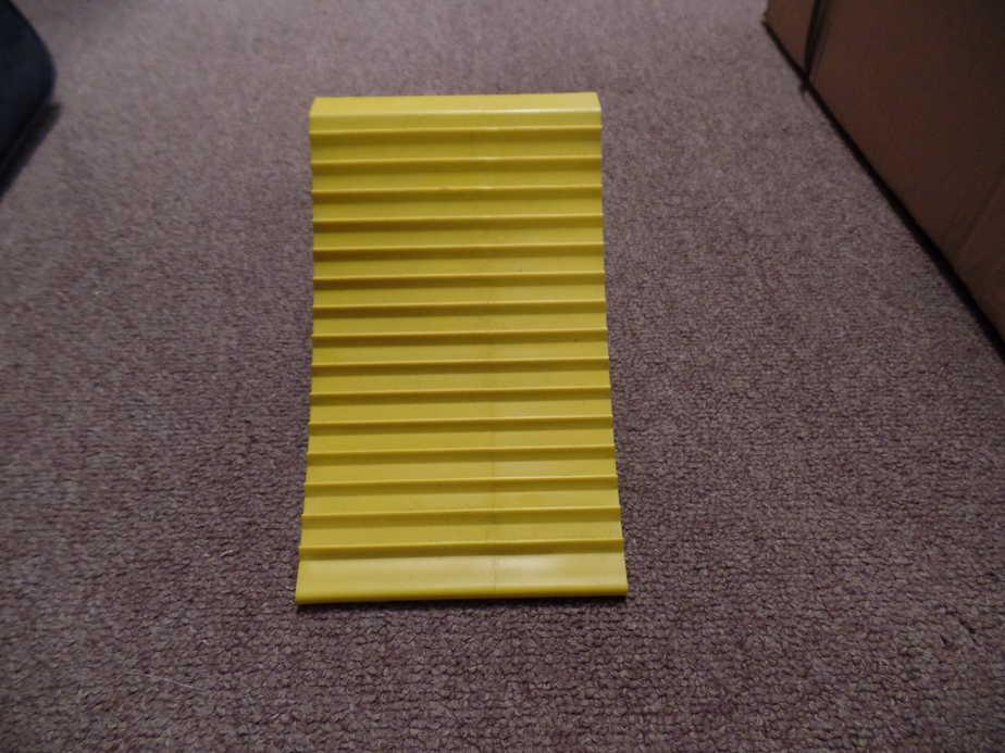Large Wheel Chock - Yellow - Everything Caravans