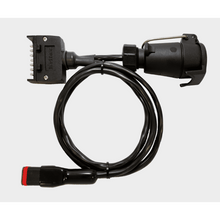 Lead for Elecbrakes Electric Brake Controller - 7 Pin Flat to 7Pin Large Round - Everything Caravans