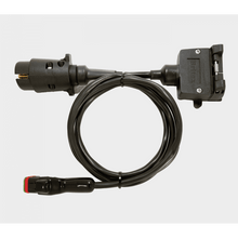 Lead for Elecbrakes Electric Brake Controller - 7Pin Large Round to 7Pin Flat - Everything Caravans