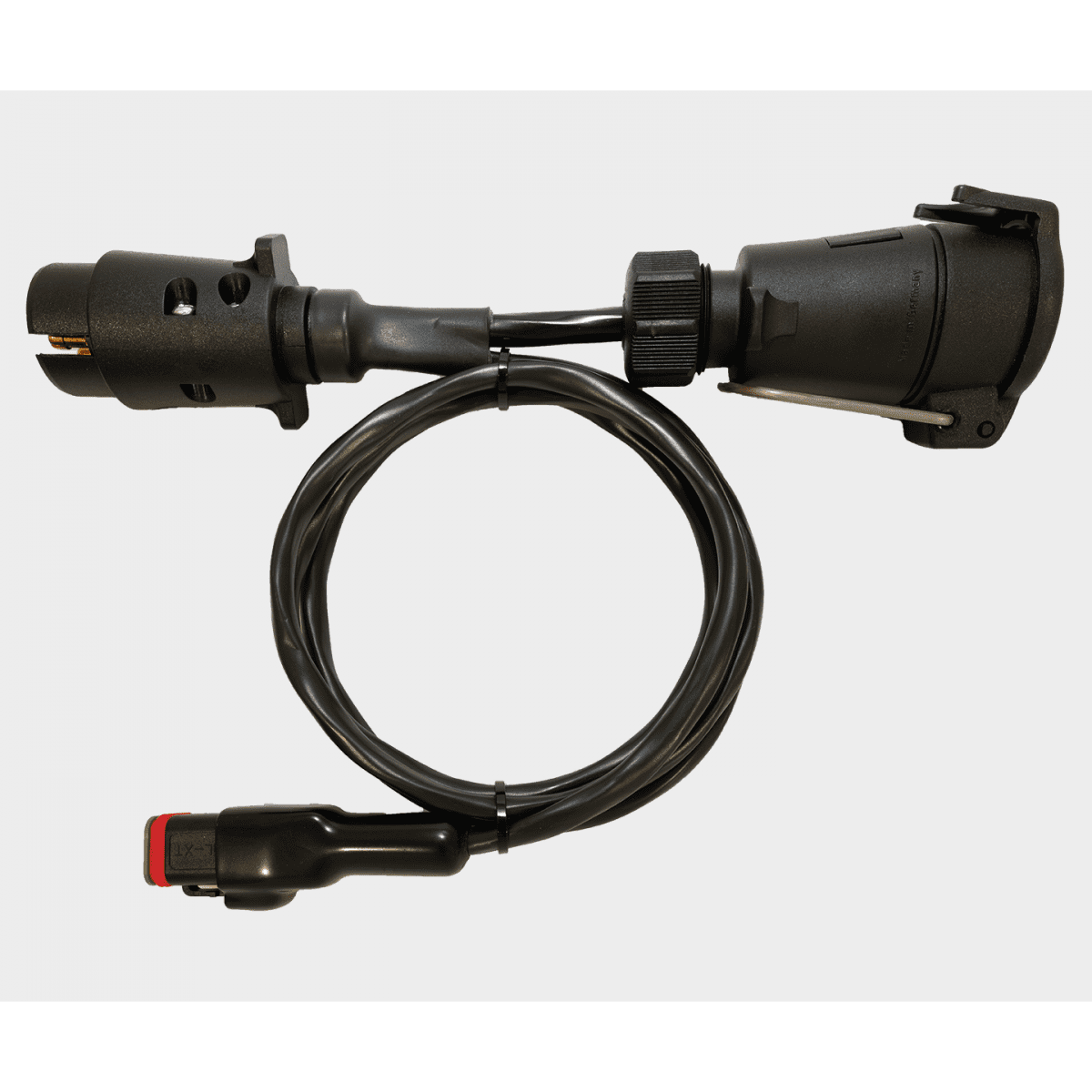Lead for Elecbrakes Electric Brake Controller - 7Pin Large Round to 7Pin Large Round - Everything Caravans