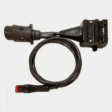 Lead for Elecbrakes Electric Brake Controller - 7Pin Small Round to 12Pin Flat - Everything Caravans