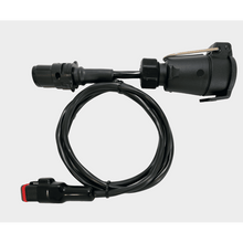 Lead for Elecbrakes Electric Brake Controller - 7Pin Small Round to 7Pin Large Round - Everything Caravans