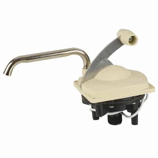 Low Boy Triple Action Pump for Caravan Camper Bus Motorhome Everything Caravans