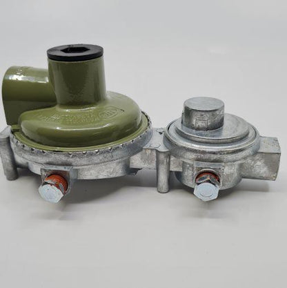 Marshall Dual Stage Caravan Gas Regulator Twin 2 Suit Jayco and Many Other Brands. 290Mj. - Everything Caravans