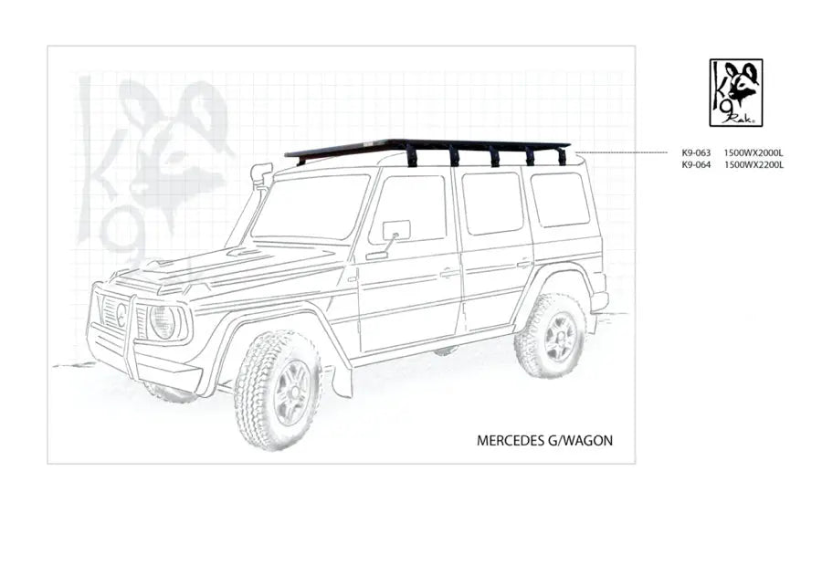 Mercedes G Wagon K9 Roof Racks Expedition Quality Everything