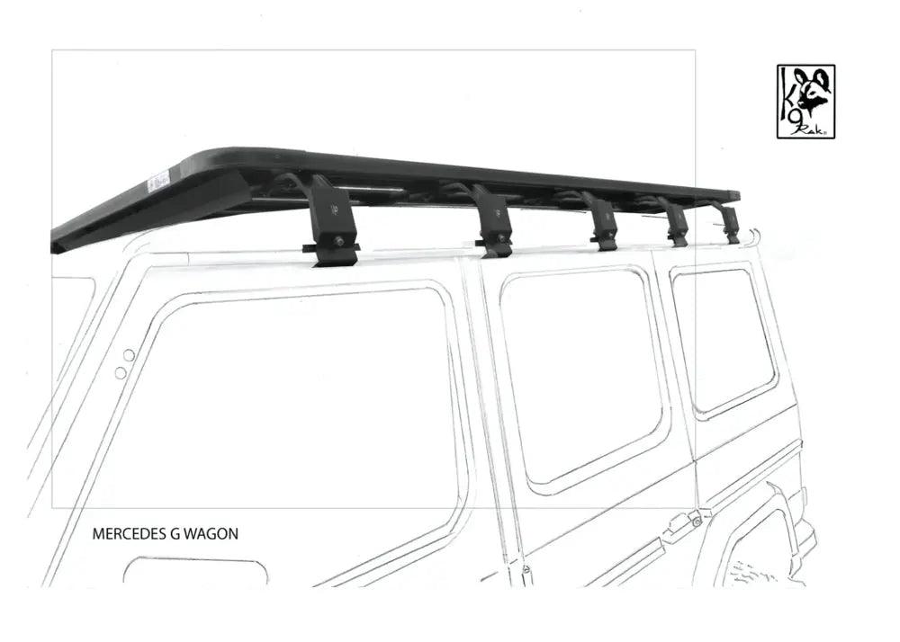 Mercedes G Wagon K9 Roof Racks Expedition Quality - Everything Caravans
