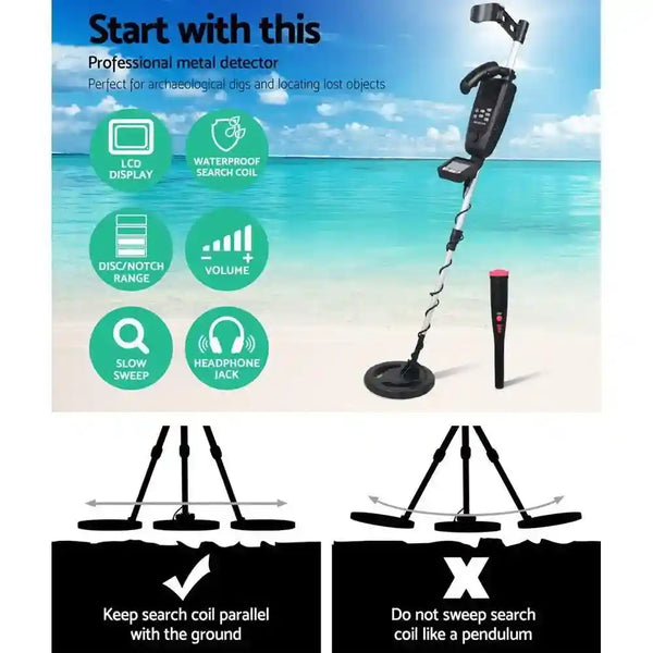Metal Detector and Pinpointer Set - Everything Caravans