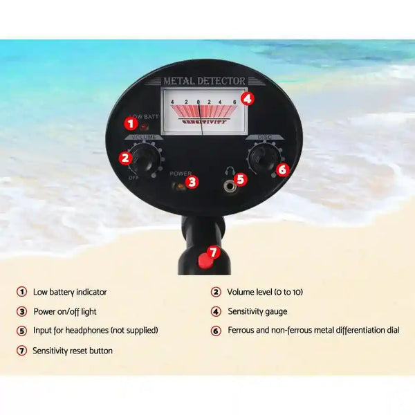 Metal Detector and Pinpointer Sensitive Kit - Everything Caravans