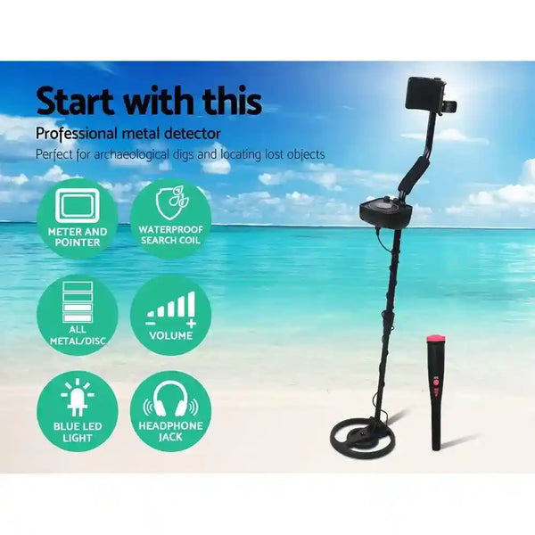 Metal Detector and Pinpointer with 2 Modes - Everything Caravans