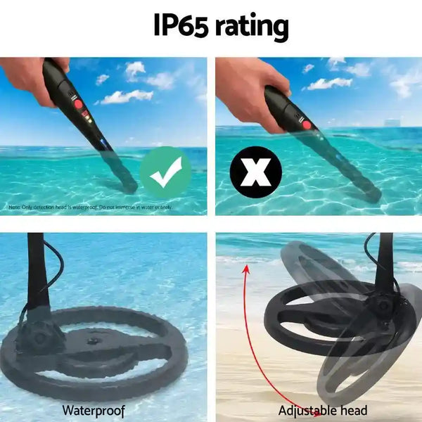 Metal Detector and Pinpointer with 2 Modes - Everything Caravans