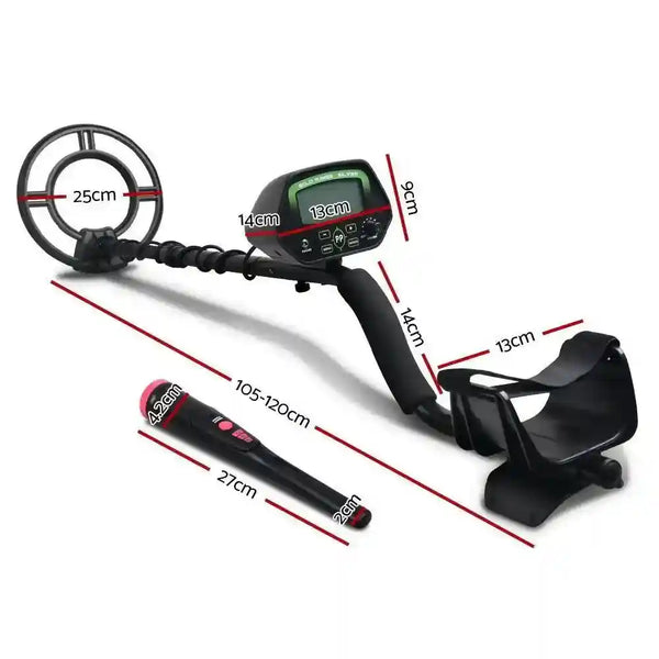 Metal Detector and Pinpointer Deep Sensitive 220mm - Everything Caravans